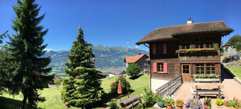 Appartement Fernsicht Triesenberg Dış mekan fotoğraf